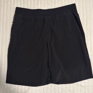 Lululemon THE linerless shorts. Black size large with 9inch inseam.